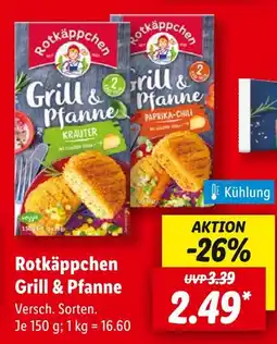 Lidl Rotkäppchen grill & pfanne kräuter Angebot