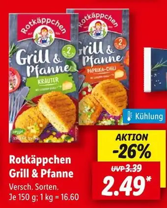 Lidl Rotkäppchen grill & pfanne kräuter Angebot