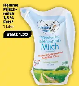 NETTO Hemme milch frischmilch 1,8 % fett Angebot