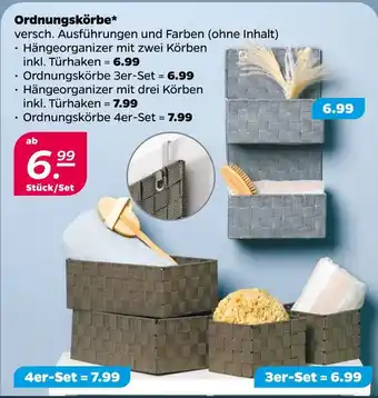 NETTO Ordnungskörbe Angebot