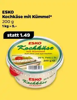 NETTO Esko kochkäse mit kümmel Angebot