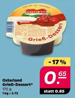 NETTO Osterland grieß-dessert kirsch Angebot