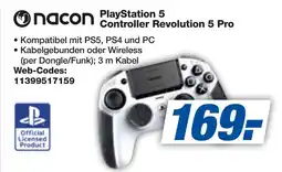 expert Techno Land nacon PlayStation 5 Controller Revolution 5 Pro Angebot