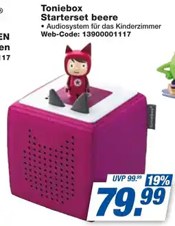 expert Techno Land tonies Toniebox Starterset beere Angebot