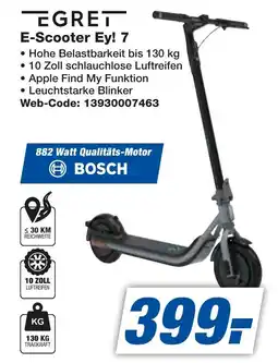 expert Techno Land EGRET E-Scooter Ey! 7 Angebot