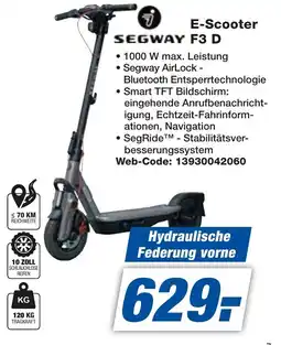 expert Techno Land SEGWAY E-Scooter F3 D Angebot