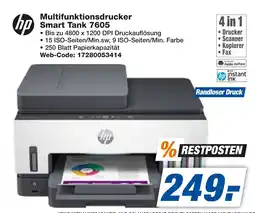 expert Techno Land hp Multifunktionsdrucker Smart Tank 7605 Angebot