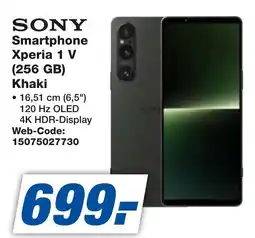 expert Techno Land SONY Smartphone Xperia 1 V (256 GB) Khaki Angebot
