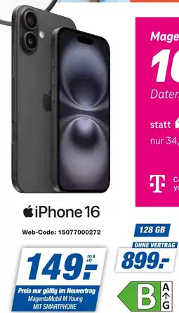 expert Techno Land iPhone 16 Angebot