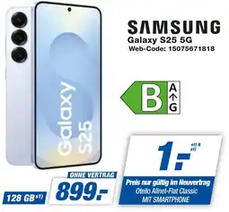 expert Techno Land SAMSUNG Galaxy S25 5G Angebot