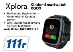 expert Techno Land Xplora Kinder-Smartwatch XGO3 Angebot