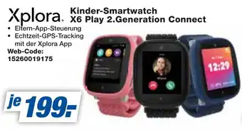 expert Techno Land Xplora Kinder-Smartwatch X6 Play 2.Generation Connect Angebot