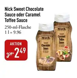 Galeria Markthalle Nick Sweet Chocolate Sauce oder Caramel Toffee Sauce Angebot