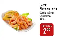 Galeria Markthalle Beeck Riesengarnelen Angebot