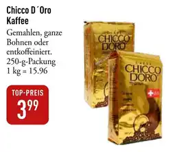 Galeria Markthalle Chicco D'Oro Kaffee Angebot