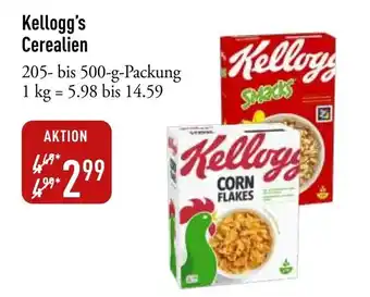 Galeria Markthalle Kellogg's Cerealien Angebot