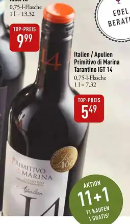 Galeria Markthalle Primitivo di Marina Tarantino IGT 14 Angebot