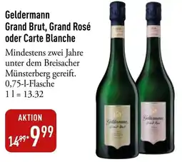 Galeria Markthalle Geldermann Grand Brut, Grand Rosé oder Carte Blanche Angebot