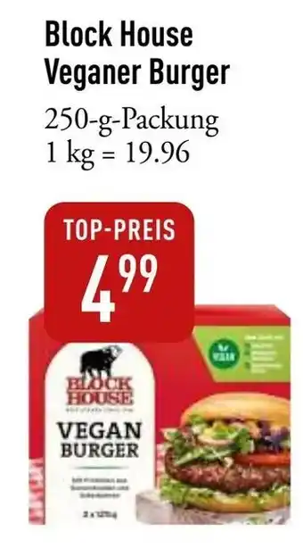 Galeria Markthalle Block House Veganer Burger Angebot