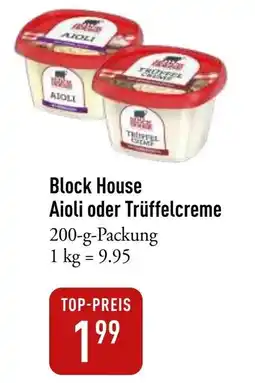 Galeria Markthalle Block House Aioli oder Trüffelcreme Angebot