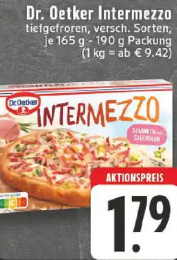 Edeka Dr. Oetker Intermezzo Angebot