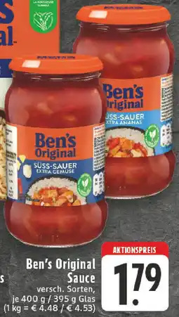 Edeka Ben's Original Sauce Angebot