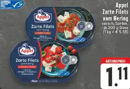 Edeka Appel Zarte Filets vom Hering Angebot