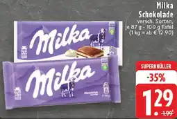 Edeka Milka Schokolade Angebot