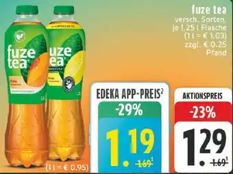 Edeka fuze tea Angebot