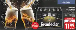 Edeka Krombacher Pils oder Radler Angebot