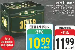 Edeka Jever Pilsener Angebot