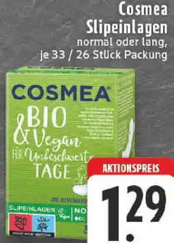 Edeka Cosmea Slipeinlagen Angebot