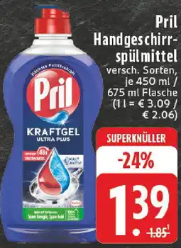 Edeka Pril Handgeschirrspülmittel Angebot