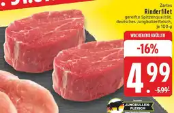 Edeka Zartes Rinderfilet Angebot