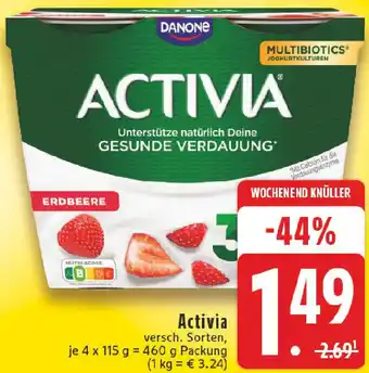 Edeka DANONE Activia Angebot