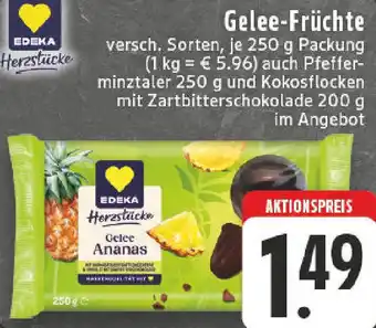Edeka EDEKA Herzstücke Gelee-Früchte Angebot