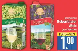E-Center Deutschland Rebenthaler Wein Angebot