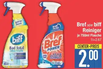 E-Center Bref oder biff Reiniger Angebot