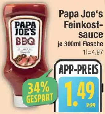 E-Center Papa Joe's Feinkostsauce Angebot