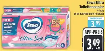E-Center Zewa Ultra Toilettenpapier Angebot