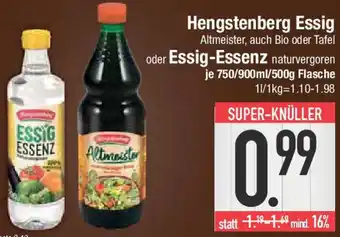 E-Center Hengstenberg Essig oder Essig-Essenz Angebot