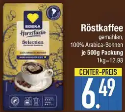E-Center EDEKA Herzstücke Röstkaffee Angebot