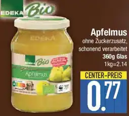 E-Center EDEKA Bio Apfelmus Angebot