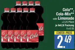 E-Center Cola, Cola-Mix oder Limonade Angebot