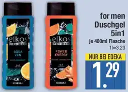 E-Center elkos for men Duschgel 5in1 Angebot
