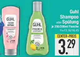 E-Center Guhl Shampoo oder Spülung Angebot