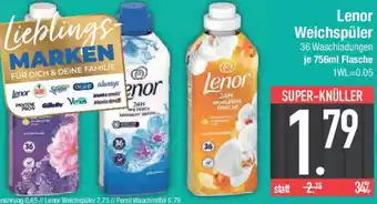 E-Center Lenor Weichspüler Angebot