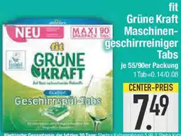 E-Center fit Grüne Kraft Maschinengeschirrreiniger Tabs Angebot