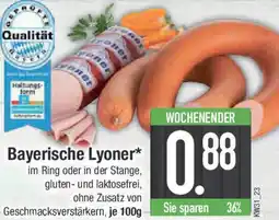 E-Center Bayerische Lyoner Angebot
