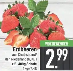 E-Center Erdbeeren Angebot